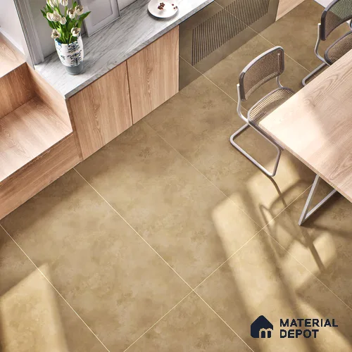 Stone Floor & Wall Tile | TL 00932 Stonex Natural 4 ft x 2 ft Matte Finish Vitrified Tile | Suitable For Living Room, Bedroom, Bathroom