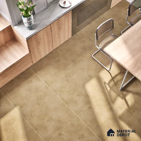 Stone Floor & Wall Tile | TL 00932 Stonex Natural 4 ft x 2 ft Matte Finish Vitrified Tile | Suitable For Living Room, Bedroom, Bathroom (Sample)