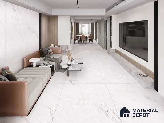 TL 01000 Michel Agelo 1800 x 1200 Lux Surface Carving Matte Finish Tile - 9 mm (Sample)