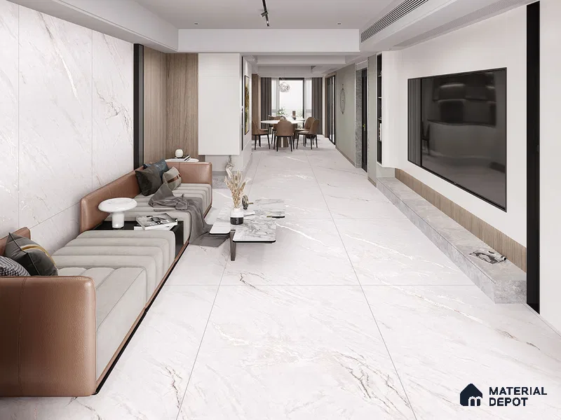 TL 01000 Michel Agelo 1800 x 1200 Lux Surface Carving Matte Finish Tile - 9 mm (Sample)
