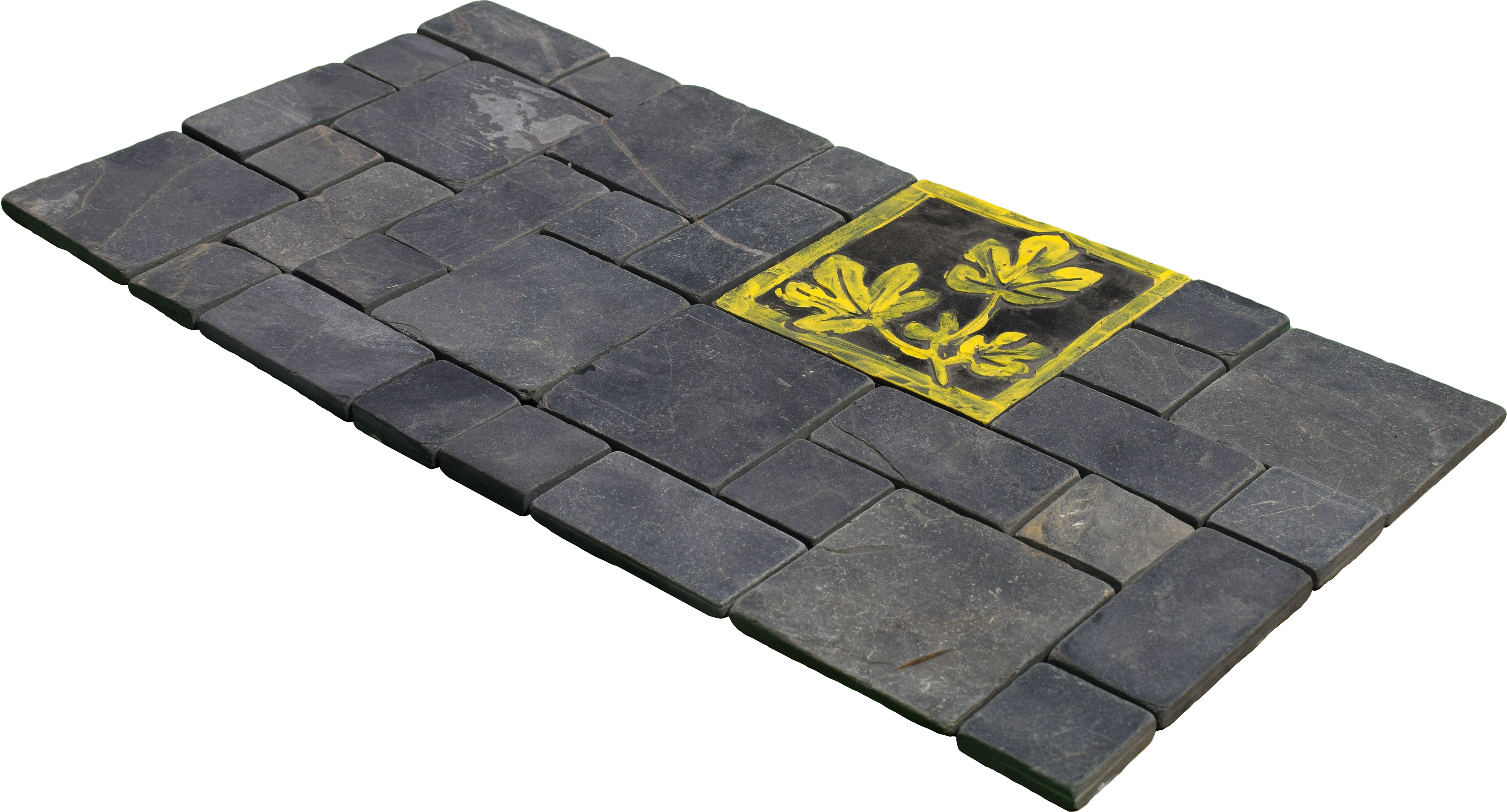 WL 00068 Midnight Gold 300 x 300 mm Natural Stone Wall Cladding |  Stone is a Natural Product, Please Expect Variation in Shades