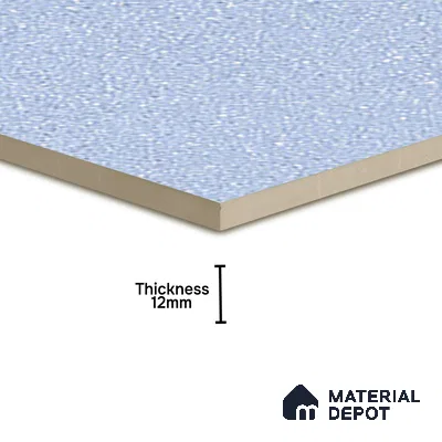 Parking Floor Tile TL 07554 Midnight Surf | 16 x 16 inch | Anti Skid Matte Finish Heavy Duty Vitrified Tile - 12 mm | Suitable For Bathroom, Terrace, Balcony | Pattern Alignment May Vary | 2-3 mm Spacer is Mandatory