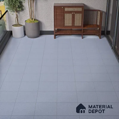 Parking Floor Tile TL 07554 Midnight Surf | 16 x 16 inch | Anti Skid Matte Finish Heavy Duty Vitrified Tile - 12 mm | Suitable For Bathroom, Terrace, Balcony | Pattern Alignment May Vary | 2-3 mm Spacer is Mandatory