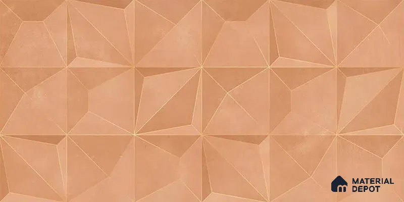 3D Wall Tile TL 05763 D Coral Portion 600x300 mm Glossy Finish Tile - 9 mm (Sample)