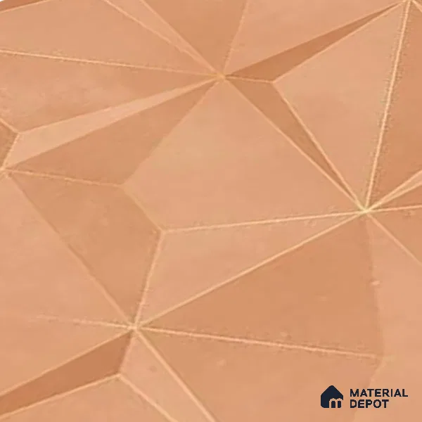 3D Wall Tile TL 05763 D Coral Portion 600x300 mm Glossy Finish Tile - 9 mm (Sample)