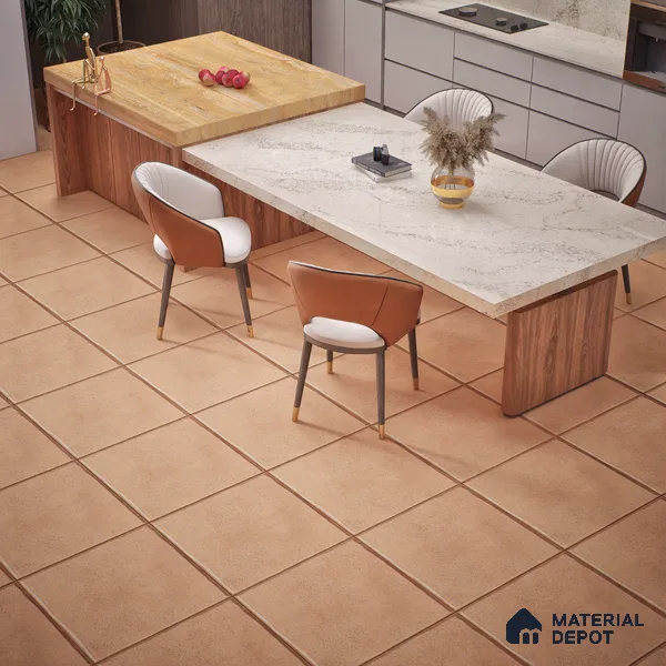 TL 02404 B Mini Royal Jaisalmer Plain 300 x 300 mm Matte Finish Vitrified Parking Floor Tile - 12 mm (Random 12)