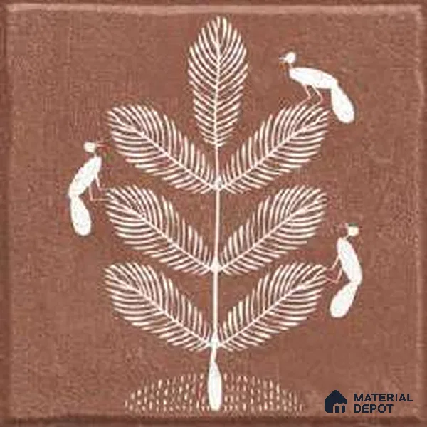 TL 02405 B Mini Royal Village HL 300 x 300 mm Matte Finish Vitrified Parking Floor Tile - 12 mm (Random 8) | Please Expect a Slight Variation of Pattern (Sample)