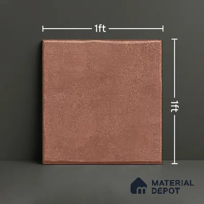 TL 02405 A Mini Royal Vilage Plain 300 x 300 mm Matte Finish Vitrified Parking Floor Tile - 12 mm (Random 12) (Sample)