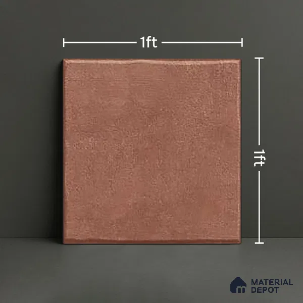 TL 02405 A Mini Royal Vilage Plain 300 x 300 mm Matte Finish Vitrified Parking Floor Tile - 12 mm (Random 12) (Sample)