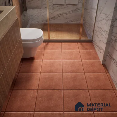 TL 02405 A Mini Royal Vilage Plain 300 x 300 mm Matte Finish Vitrified Parking Floor Tile - 12 mm (Random 12) (Sample)