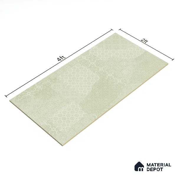 TL 05624 B Zerik Vartus 1200x600 mm Matte Finish Floor & Wall Tile - 9 mm