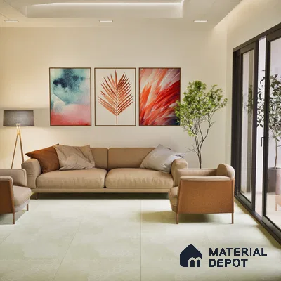 TL 05624 B Zerik Vartus 1200x600 mm Matte Finish Floor & Wall Tile - 9 mm