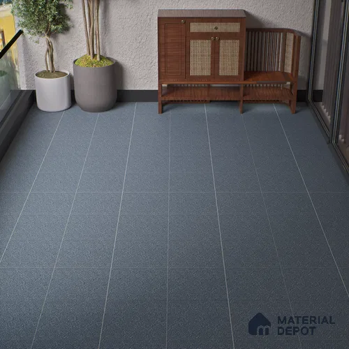 Parking Floor Tile TL 07571 Mist Lantern | 16 x 16 inch | Anti Slip Matte Finish Heavy Duty Vitrified Tile - 12 mm | Suitable For High Traffic Areas, Terrace, Balcony | Pattern Alignment May Vary | 2-3 mm Spacer is Mandatory