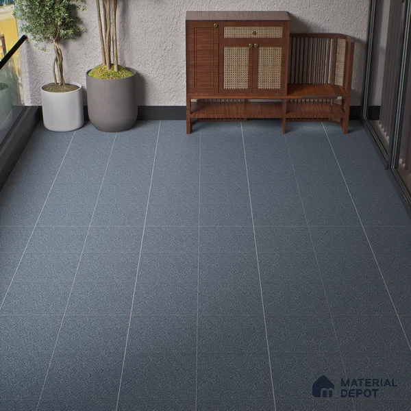 Parking Floor Tile TL 07571 Mist Lantern | 16 x 16 inch | Anti Slip Matte Finish Heavy Duty Vitrified Tile - 12 mm | Suitable For High Traffic Areas, Terrace, Balcony | Pattern Alignment May Vary | 2-3 mm Spacer is Mandatory