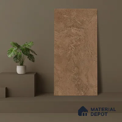 TL 02849 Mistic Bruno 4 ft x 2 ft Carving Matte Finish Vitrified Tile - 9 mm (Random 3)