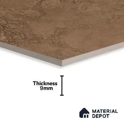 TL 02849 Mistic Bruno 4 ft x 2 ft Carving Matte Finish Vitrified Tile - 9 mm (Random 3)