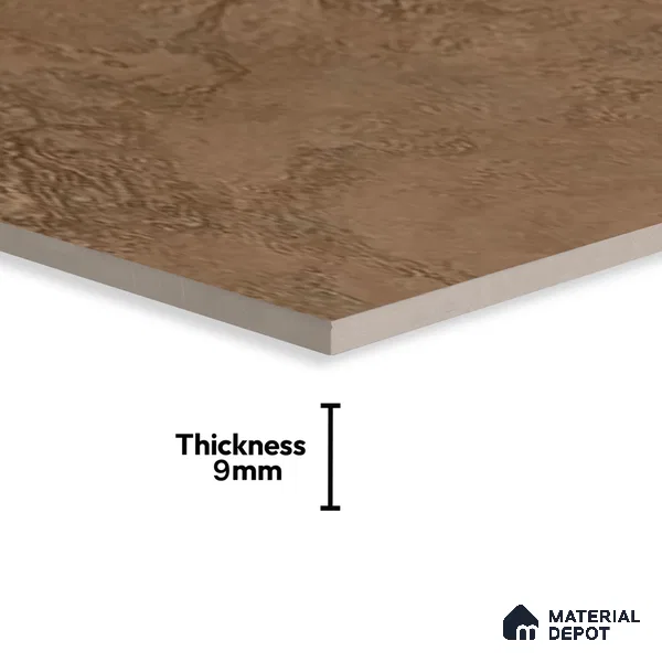 TL 02849 Mistic Bruno 4 ft x 2 ft Carving Matte Finish Vitrified Tile - 9 mm (Random 3)