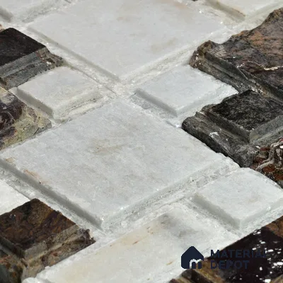 WL 00105 Mistic Crema 300 x 300 mm Natural Stone Wall Cladding |  Stone is a Natural Product, Please Expect Variation in Shades