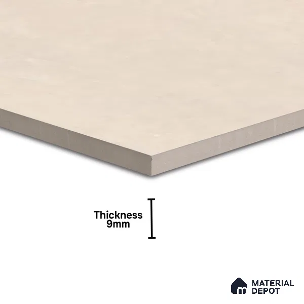 Terrazzo Wall & Floor Tile TL 01172 Zuri Beige Matte Finish 600 x 600 mm Vitrified Tile - 9 mm