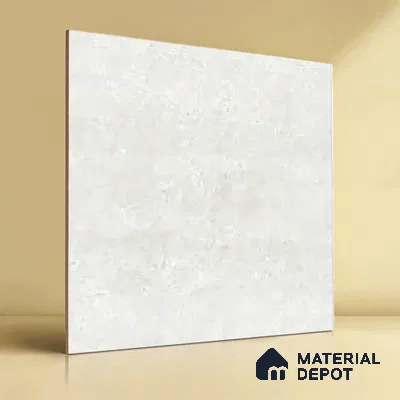 Terrazzo Wall & Floor Tile TL 01173 Zuri Grey Matte Finish 600 x 600 mm Vitrified Tile - 9 mm