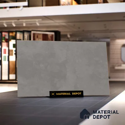 TL 01120 Graffiti Grey Carving Matte Finish 1800 x 1200 mm Vitrified Large Format Wall & Floor Tile - 9 mm | Adhesive and Spacers Must be Used During Installation (Sample)