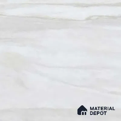 TL 01127 Lasa Bianco Carving Matte Finish 1800 x 1200 mm Vitrified Large Format Wall & Floor Tile - 9 mm | Adhesive and Spacers Must be Used During Installation (Sample)
