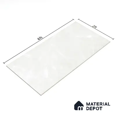 Marble Floor & Wall Tile | TL 01094 Line Grey 4 ft x 2 ft Glossy Finish Vitrified Tile - 9 mm (Random 01) | Suitable For Living Room, Bedroom, Dining Area