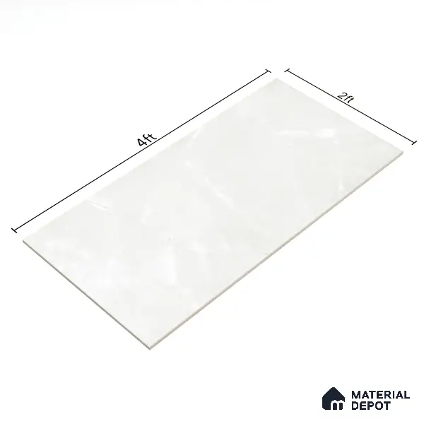 Marble Floor & Wall Tile | TL 01094 Line Grey 4 ft x 2 ft Glossy Finish Vitrified Tile - 9 mm (Random 01) | Suitable For Living Room, Bedroom, Dining Area
