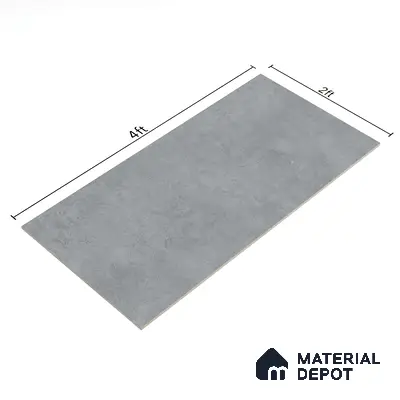 Stone Floor & Wall Tile | TL 01171 Zett Graffiti 4 ft x 2 ft Matte Finish Digital Vitrified Tile - 9 mm | Suitable For Living Room, Bedroom, Dining Area