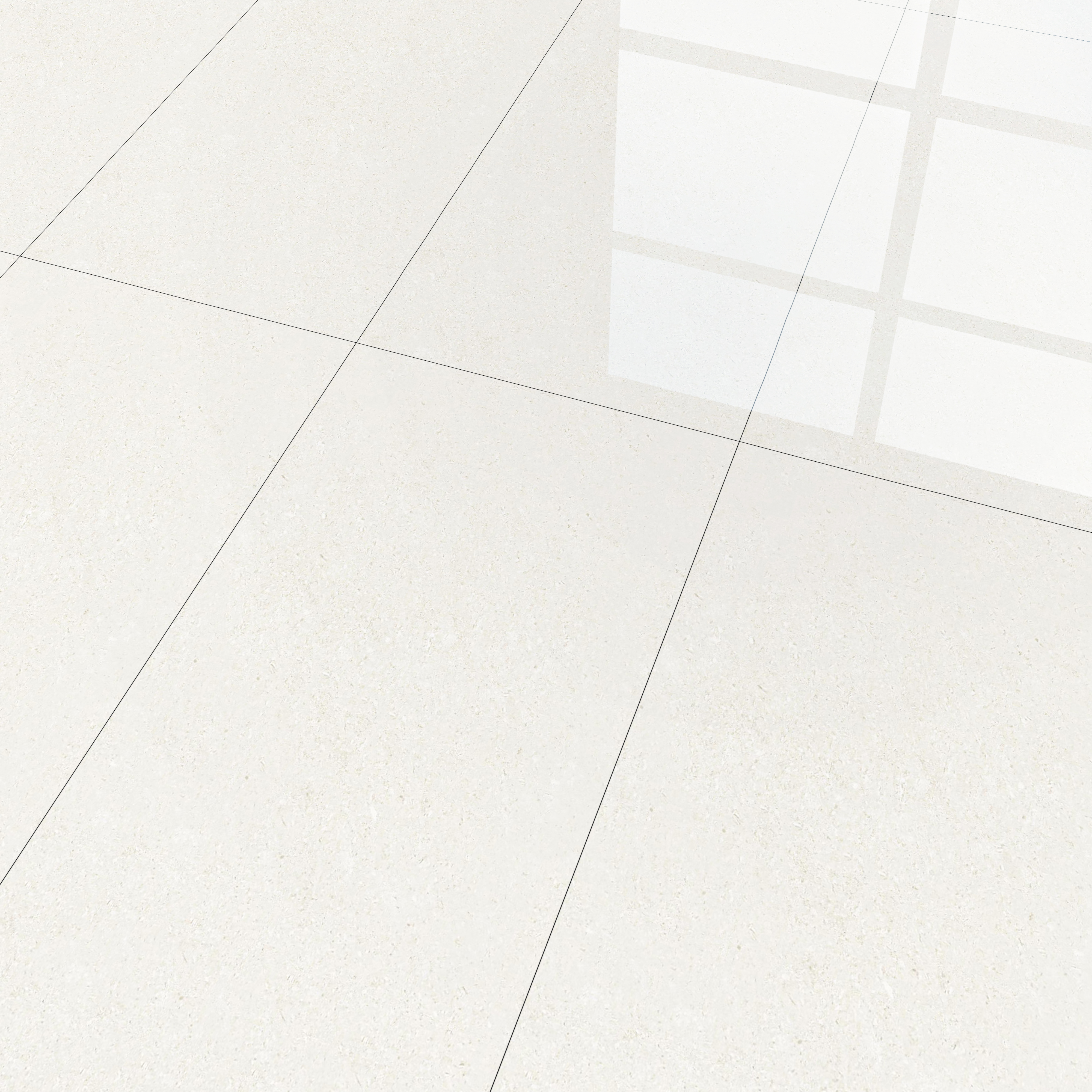 Stone Floor & Wall Tile | TL 01131 Monch White 4 ft x 2 ft Glossy Finish Double Charge Vitrified Tile - 9 mm | Suitable For Living Room, Bedroom, Dining Area (Sample)