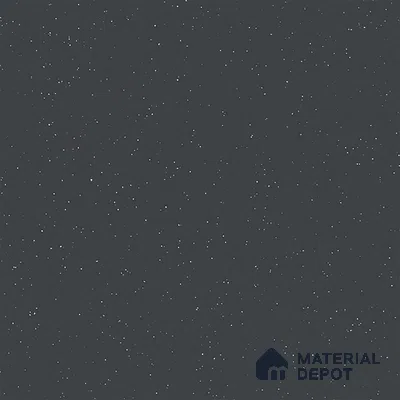 TL 01116 Coal Matte Finish 600 x 600 mm Plain Full Body Vitrified Wall & Floor Tile - 9 mm (Sample)