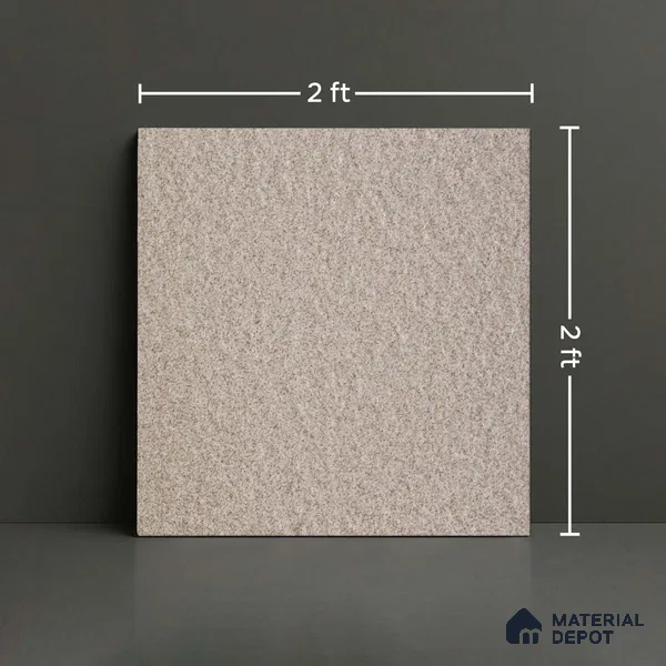 TL 01175 Desert Stone Matte Finish 600 x 600 mm Stone Full Body Vitrified Wall & Floor Tile - 9 mm