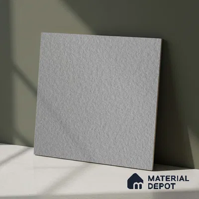 TL 01122 Gris Stone Matte Finish 600 x 600 mm Stone Full Body Vitrified Wall & Floor Tile - 9 mm