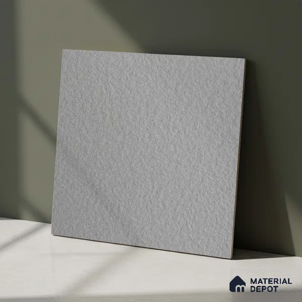 TL 01122 Gris Stone Matte Finish 600 x 600 mm Stone Full Body Vitrified Wall & Floor Tile - 9 mm
