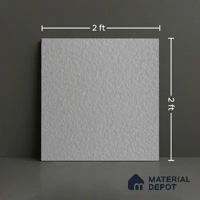 TL 01122 Gris Stone Matte Finish 600 x 600 mm Stone Full Body Vitrified Wall & Floor Tile - 9 mm