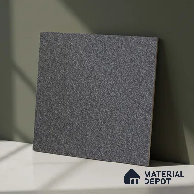 TL 01174 Nero Stone Matte Finish 600 x 600 mm Stone Full Body Vitrified Wall & Floor Tile - 9 mm