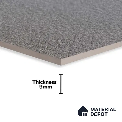 TL 01155 Smoke Stone Matte Finish 600 x 600 mm Stone Full Body Vitrified Wall & Floor Tile - 9 mm (Sample)