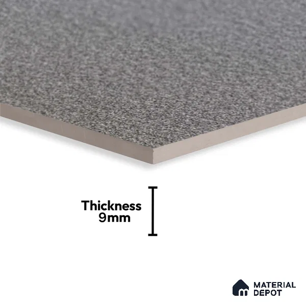 TL 01155 Smoke Stone Matte Finish 600 x 600 mm Stone Full Body Vitrified Wall & Floor Tile - 9 mm (Sample)