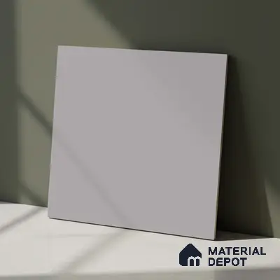 TL 01156 Steel Grey Matte Finish 600 x 600 mm Plain Full Body Vitrified Wall & Floor Tile - 9 mm