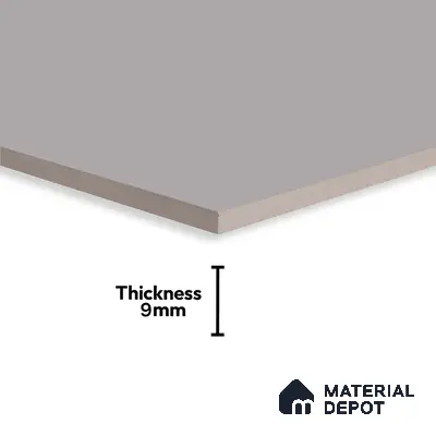 TL 01156 Steel Grey Matte Finish 600 x 600 mm Plain Full Body Vitrified Wall & Floor Tile - 9 mm