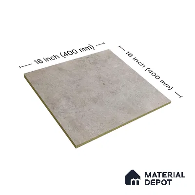 Parking Floor Tile TL 02789 Brownies 16 x 16 inch Vitrified Anti Skid Matte Finish Heavy Duty Tile - 12 mm | Suitable For Outdoor, High Traffic Areas, Terrace | Pattern Alignment May Vary | 2-3 mm Spacer is Mandatory (Sample)