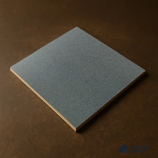 Parking Floor Tile TL 02792 Smoke Black 16 x 16 inch Vitrified Anti Skid Matte Finish Heavy Duty Tile - 12 mm | Suitable For Outdoor, High Traffic Areas, Terrace | Pattern Alignment May Vary | 2-3 mm Spacer is Mandatory (Sample)