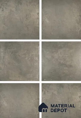 Parking Floor Tile TL 02776 Petrus Olive 16 x 16 inch Vitrified Anti Skid Matte Finish Heavy Duty Tile - 12 mm | 4 Random Design | Suitable For Outdoor, High Traffic Areas, Terrace | Pattern Alignment May Vary | 2-3 mm Spacer is Mandatory (Sample)