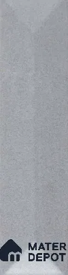 Subway Wall Tile TL 04999 C Lucent Base Knitted Fabric Grey 12 x 3 inch Ceramic Matte Finish - 6 mm | Suitable for Highlighter Walls, Foyer, Bathroom, Kitchen Wall & Backsplashes