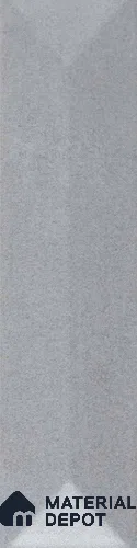 Subway Wall Tile TL 04999 C Lucent Base Knitted Fabric Grey 12 x 3 inch Ceramic Matte Finish - 6 mm | Suitable for Highlighter Walls, Foyer, Bathroom, Kitchen Wall & Backsplashes