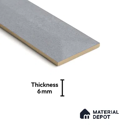 Subway Wall Tile TL 04999 C Lucent Base Knitted Fabric Grey 12 x 3 inch Ceramic Matte Finish - 6 mm | Suitable for Highlighter Walls, Foyer, Bathroom, Kitchen Wall & Backsplashes
