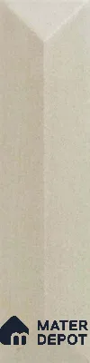 Subway Wall Tile TL 04999 J Lucent Base Knitted Fabric Yellow 12 x 3 inch Ceramic Matte Finish - 6 mm | Suitable for Highlighter Walls, Foyer, Bathroom, Kitchen Wall & Backsplashes (Sample)