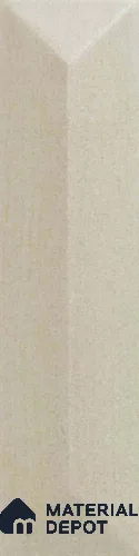 Subway Wall Tile TL 04999 J Lucent Base Knitted Fabric Yellow 12 x 3 inch Ceramic Matte Finish - 6 mm | Suitable for Highlighter Walls, Foyer, Bathroom, Kitchen Wall & Backsplashes