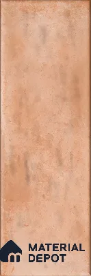 Subway Wall Tile TL 05003 D Lucent Vertiline Brick Brown 9 x 3 inch Ceramic Glossy Finish - 9 mm | Suitable for Highlighter Walls, Foyer, Bathroom, Kitchen Wall & Backsplashes (Sample)