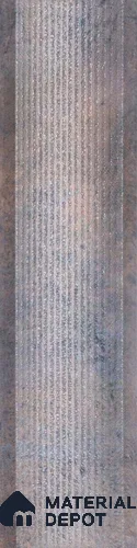Subway Wall Tile TL 05000 B Lucent Silver Lining 12 x 3 inch Ceramic Matte Finish - 6 mm | Suitable for Highlighter Walls, Foyer, Bathroom, Kitchen Wall & Backsplashes